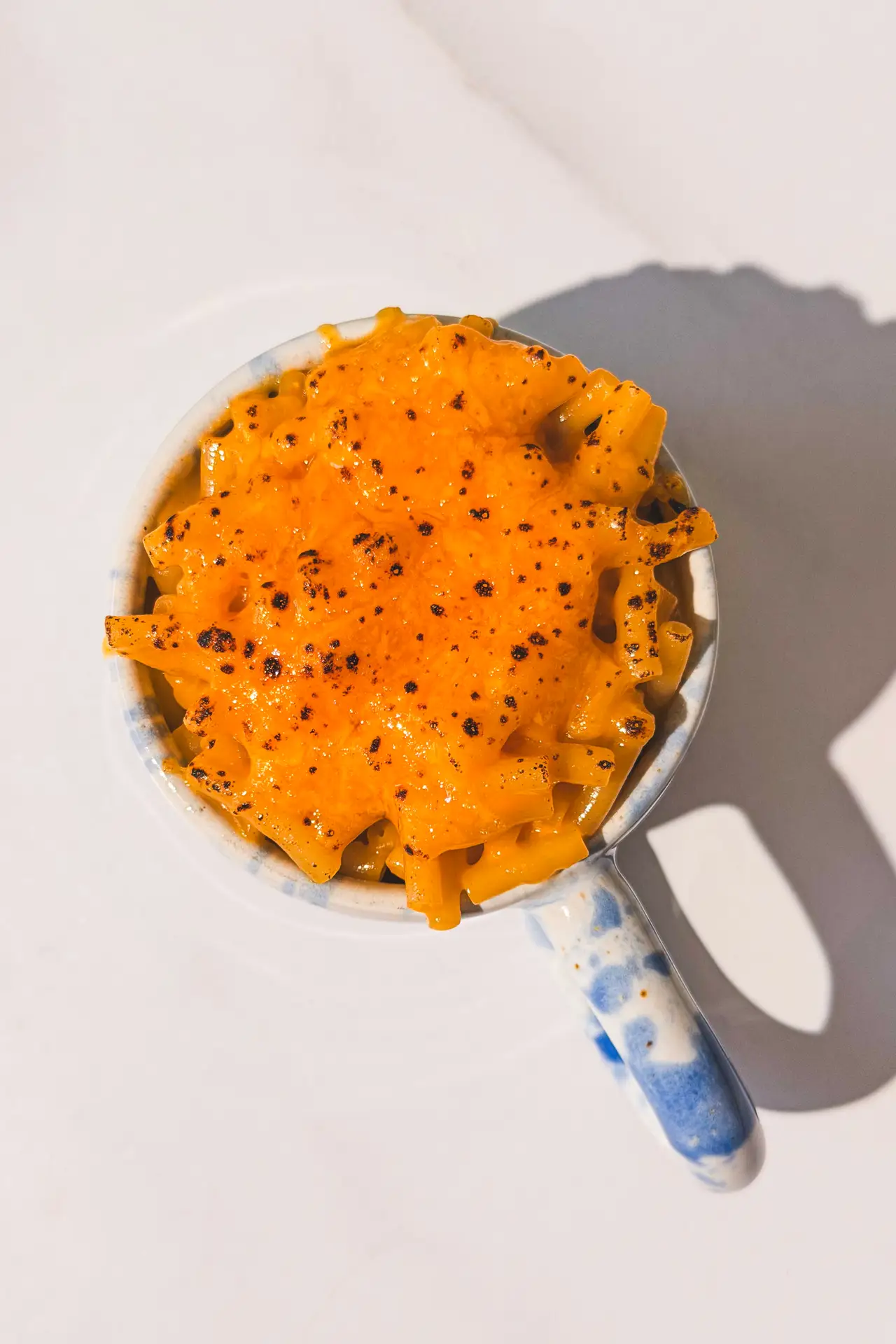 High Protein Mug Mac and Cheese